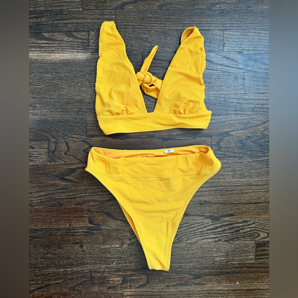 Abercrombie and Fitch High Rise Bikini Set